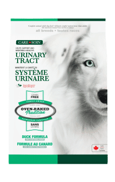 Nourriture système urinaire sans grains pour chien adulte