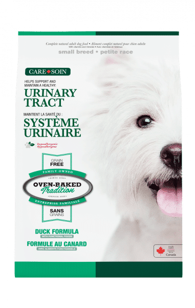 Urinary tract grain-free dog food for small breed adult dogs